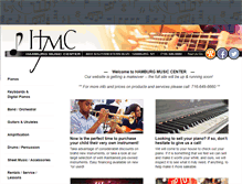 Tablet Screenshot of hamburgmusic.com